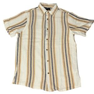 Across the Pond Men’s striped button-down | medium